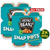 Heinz Beans Snap Pots 4x200g